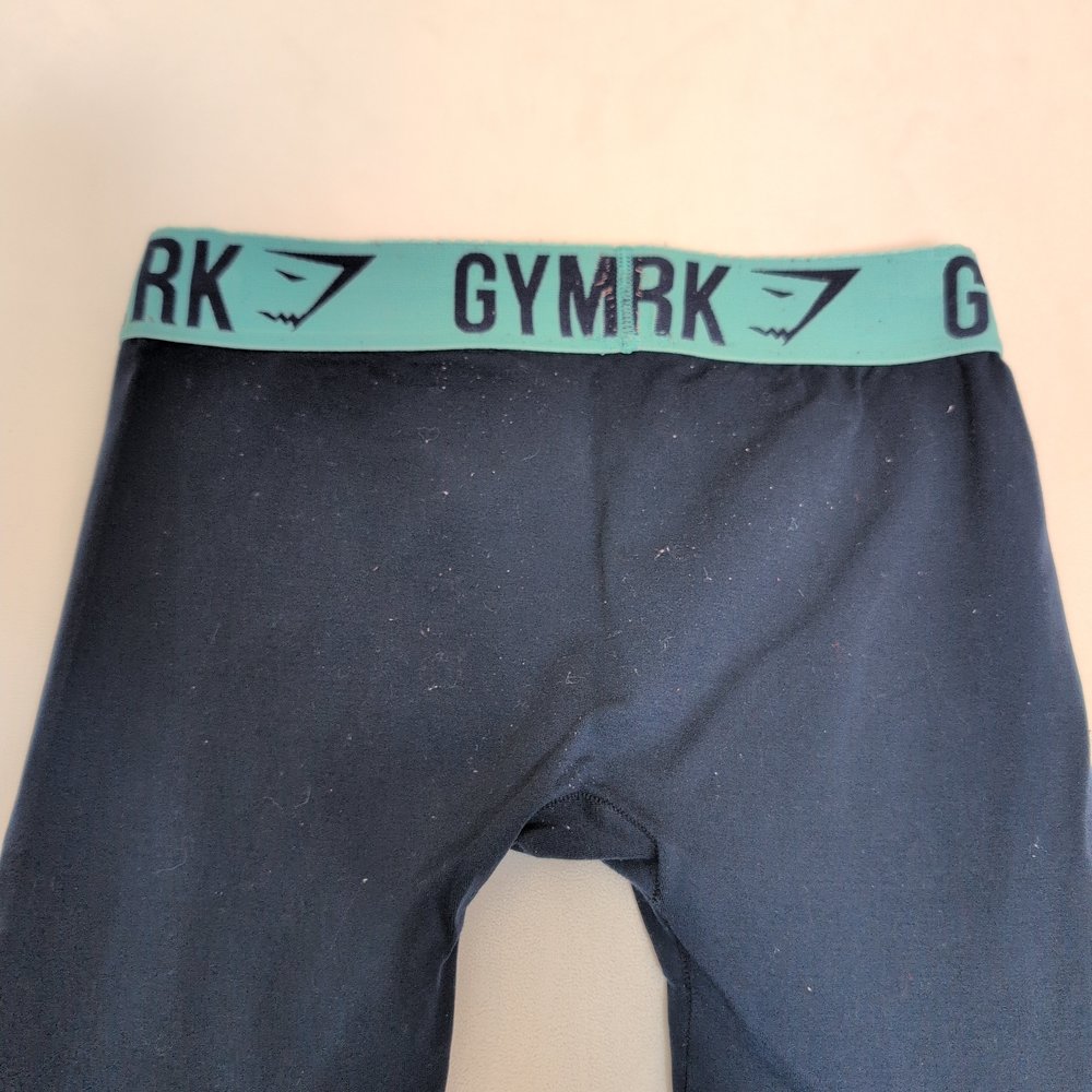 Gymshark Blue Seamless High-Waist Leggings - Picture 6 of 9